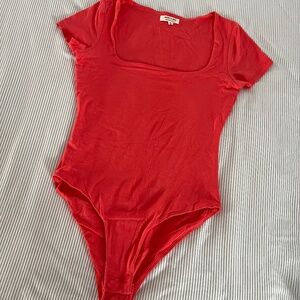 Square neck bodysuit